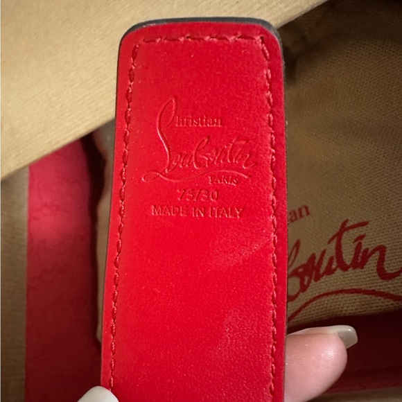 Christian Louboutin belt (excellent condition) main image 4